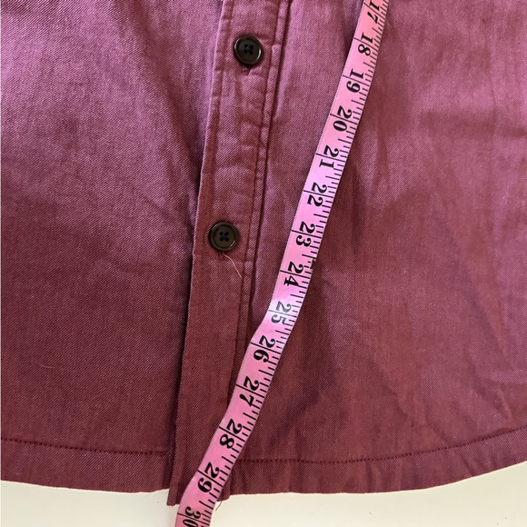 Untuckit Red Ziraldo Flannel Quilted Lined ButtonDown Shirt Jacket/Shacket NWT M - Picture 14 of 15